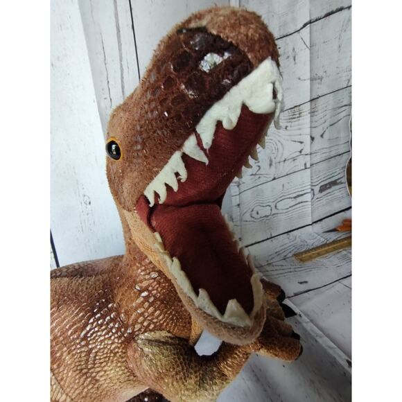 Wild Republic~17 Inch Velociraptor Plush Dinosaur~Stuffed Toy Animal - Picture 4 of 11